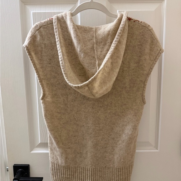 Free People Beige and Rust Patterned Women's Sweater - Picture 2 of 4